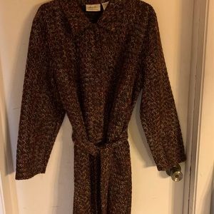 Kathie Lee Collection Long Sweater VTG 70's